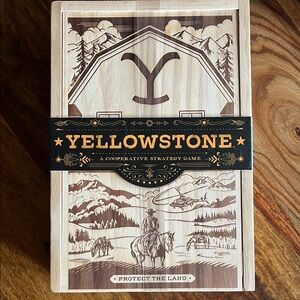 Yellowstone Cooperative Strategy Game - Brown and Cream